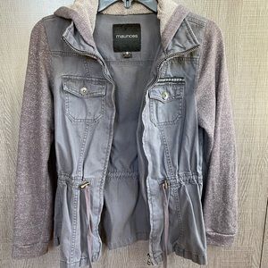 Maurices Grey Cargo Jacket